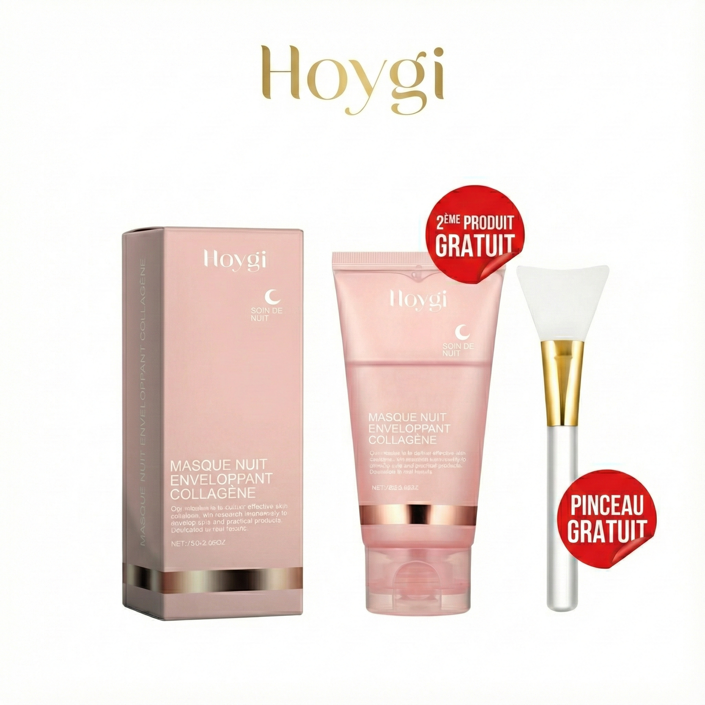 Collagène Nuit Activator Hoygi Masque exfoliant ™