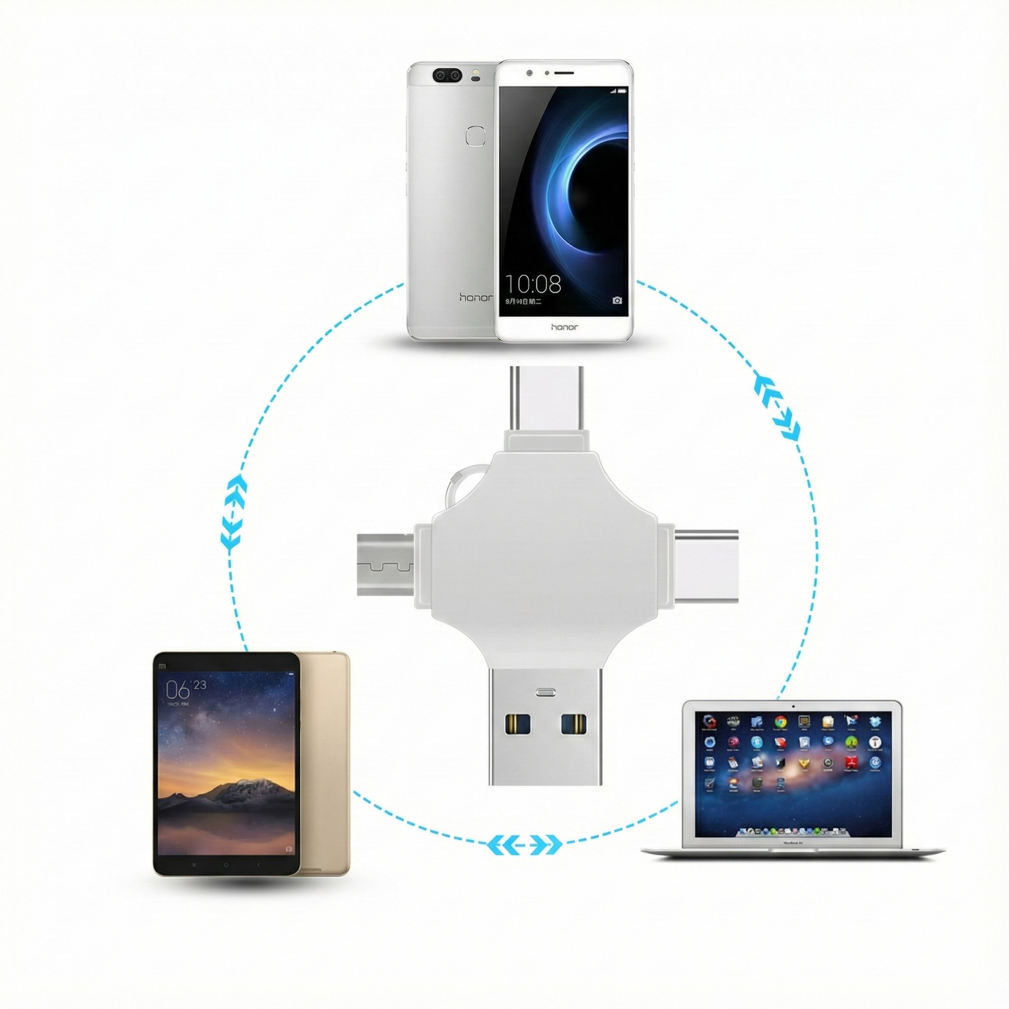 UltraSpace 4x1 pour iPhone Android PC™