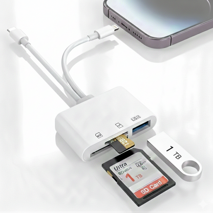 Support mémoire 3-en-1 Universel