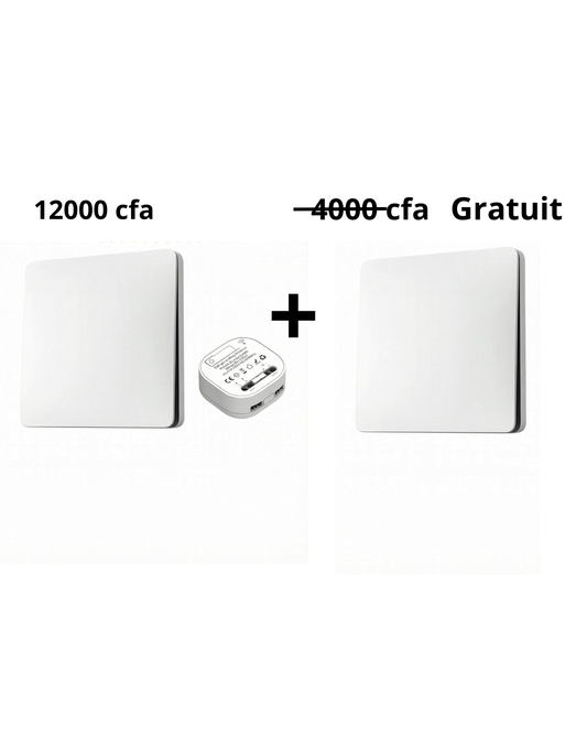 Interrupteur Senzaa – Sans piles • Sans câbles • Sans Wi-Fi