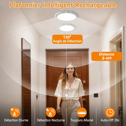 Rechargeable Smart Ceiling Light Duo